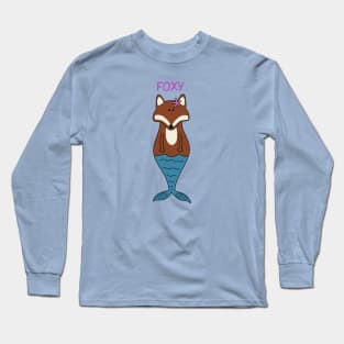 Foxy Mermaid Long Sleeve T-Shirt